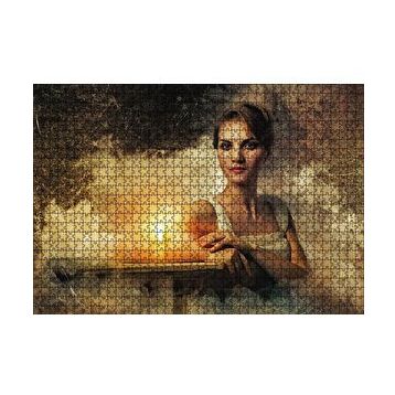 Cakapuzzle Yaşam Koçu Kadın 120 Parça Ahşap Puzzle
