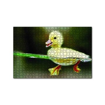Cakapuzzle Yavru Sarı Ördek 120 Parça Ahşap Puzzle