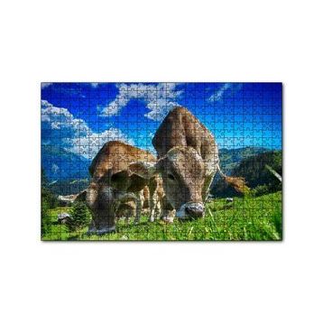 Cakapuzzle Yayladaki İnekler 120 Parça Ahşap Puzzle