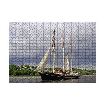 Cakapuzzle Yelkenli Tekne 120 Parça Ahşap Puzzle