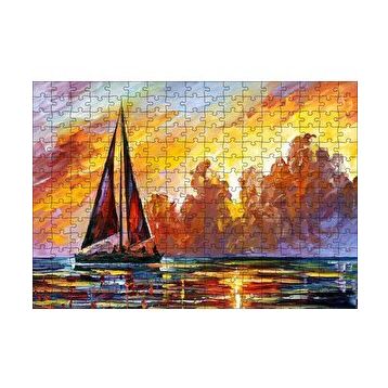 Cakapuzzle Yelkenli Teknede Seyat 120 Parça Ahşap Puzzle