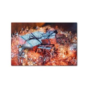 Cakapuzzle Yılbaşı Hediye Paketleri ve Süsleri 120 Parça Ahşap Puzzle