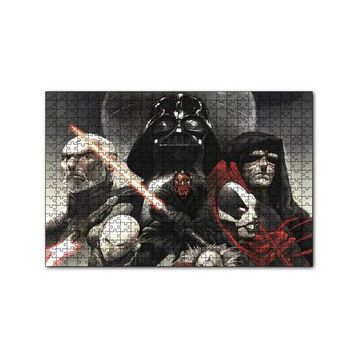 Cakapuzzle Yıldız Savaşları Çizgi Karakterleri 120 Parça Ahşap Puzzle