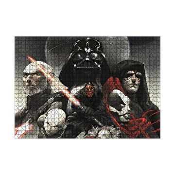 Cakapuzzle Yıldız Savaşları Çizgi Karakterleri 120 Parça Ahşap Puzzle