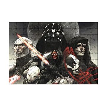 Cakapuzzle Yıldız Savaşları Çizgi Karakterleri 120 Parça Ahşap Puzzle