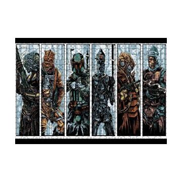 Cakapuzzle Yıldız Savaşları Ödül Avcısı 120 Parça Ahşap Puzzle