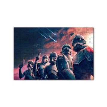 Cakapuzzle Yıldız Savaşları Stormtroopers 120 Parça Ahşap Puzzle