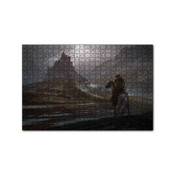 Cakapuzzle Yorgun Savaşçının Kaleye Dönüşü 120 Parça Ahşap Puzzle