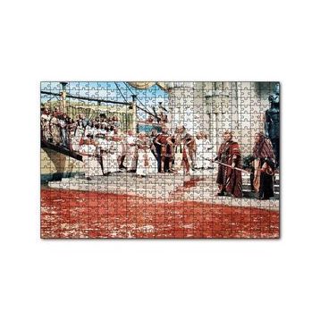 Cakapuzzle Yul Brynner Mısır Kan Denizi 120 Parça Ahşap Puzzle