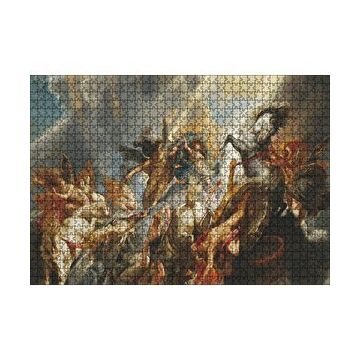 Cakapuzzle Yunan Mitolojisi Tanrı Tanrıça Görseli 120 Parça Ahşap Puzzle
