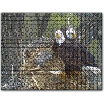 Cakapuzzle Yuvalarında Kartallar ve Yavruları Puzzle