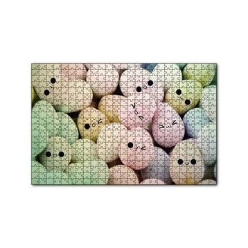 Cakapuzzle Yüz İfadeli Yumurtalar 120 Parça Ahşap Puzzle