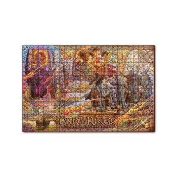 Cakapuzzle Yüzüklerin Efendisi Dijital Film Afişi Görseli 120 Parça Ahşap Puzzle
