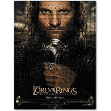 Cakapuzzle Yüzüklerin Efendisi Kralın Dönüşü Aragorn 120 Parça Puzzle