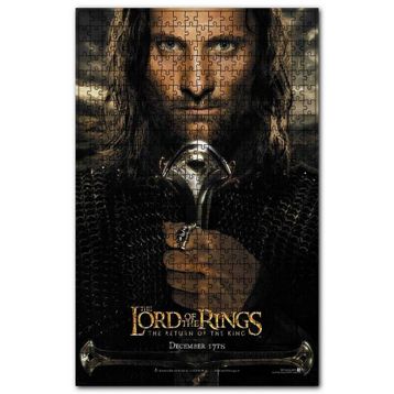Cakapuzzle Yüzüklerin Efendisi Kralın Dönüşü Aragorn Ahşap 1000 Parça Puzzle