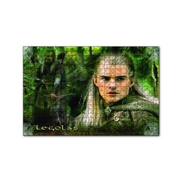 Cakapuzzle Yüzüklerin Efendisi Legolas Orlando Bloom 120 Parça Ahşap Puzzle