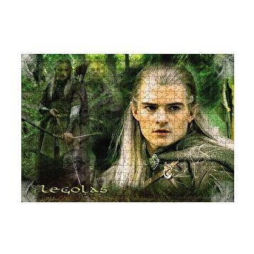 Cakapuzzle Yüzüklerin Efendisi Legolas Orlando Bloom 120 Parça Ahşap Puzzle