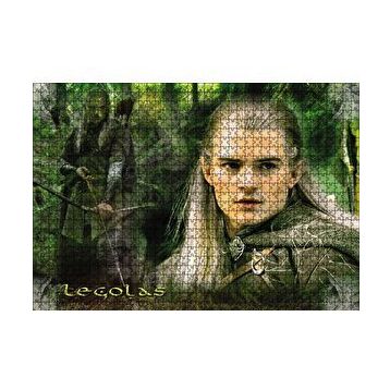 Cakapuzzle Yüzüklerin Efendisi Legolas Orlando Bloom 120 Parça Ahşap Puzzle