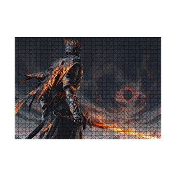Cakapuzzle Yüzüklerin Efendisi Nazgul ve Ateş Kılıcı 120 Parça Ahşap Puzzle