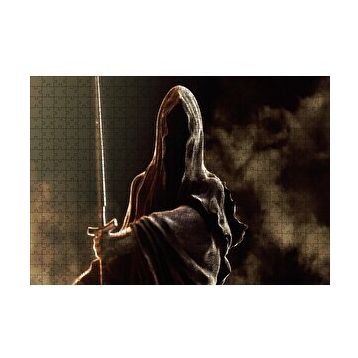 Cakapuzzle Yüzüklerin Efendisi Nazgul Yakın Plan 120 Parça Ahşap Puzzle