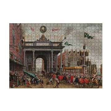 Cakapuzzle Zafer Takı ve Kralın Şehre Girişi 120 Parça Ahşap Puzzle