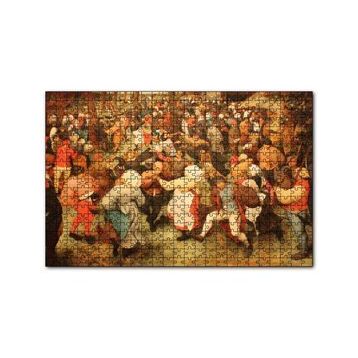 Cakapuzzle Zebranın Tehlikeli Tekmesi 120 Parça Ahşap Puzzle