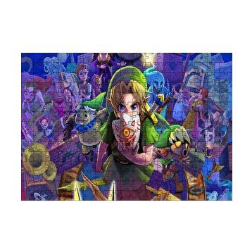 Cakapuzzle Zelda Majoranın Maskesi Efsanesi Görseli 120 Parça Ahşap Puzzle