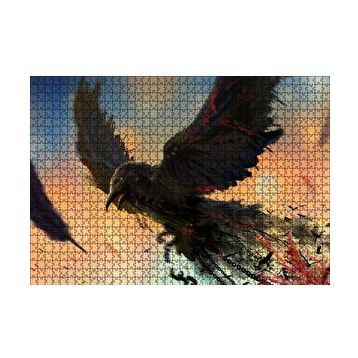 Cakapuzzle Zincirlerinden Kurtulan Karga 120 Parça Ahşap Puzzle