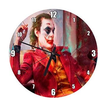 Cakasaat 5000219460 Joker 2019 Film Dc Çizgi Görseli Duvar Saati