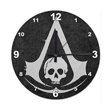 Cakasaat Assassin's Creed Hud Desenli Duvar Saati