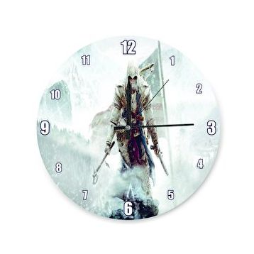 Cakasaat Assassins Creed Kadın Suikastçi Duvar Saati