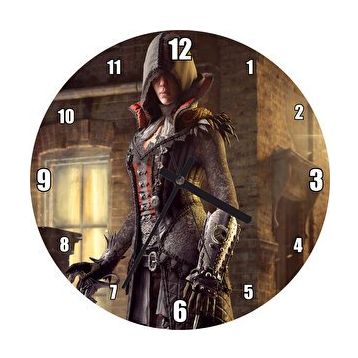 Cakasaat Assassins Creed Sendika Evie Video Oyun Görseli Duvar Saati