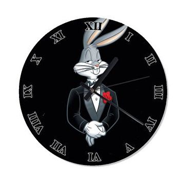 Cakasaat Bugs Bunny Tavşan Duvar Saati