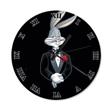 Cakasaat Bugs Bunny Tavşan Duvar Saati