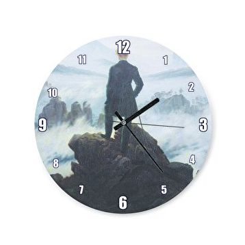 Cakasaat Bulutların Üstünde Yolculuk Duvar Saati