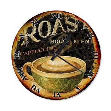 Cakasaat Cappuccino Kahve Fincanı Şekilli Duvar Saati