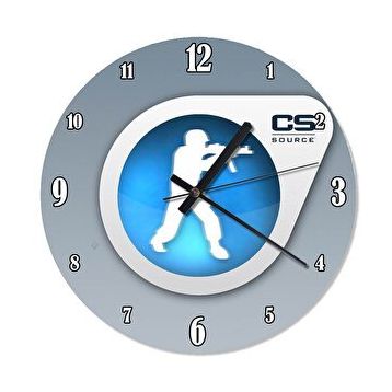 Cakasaat Counter Strike Desenli Duvar Saati