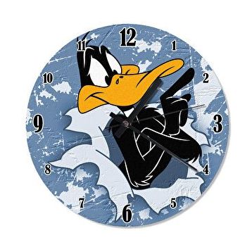 Cakasaat Daffy Duck Çocuk Odası Duvar Saati