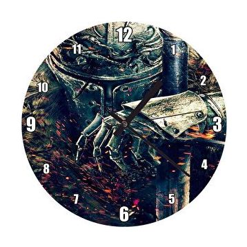 Cakasaat Dark Souls 2 Savaşçı Şövalye Duvar Saati