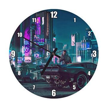 Cakasaat Disco Elysium Sdifital Sanat Araba Möder Şehir Duvar Saati