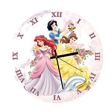 Cakasaat Disney Prensesleri Duvar Saati