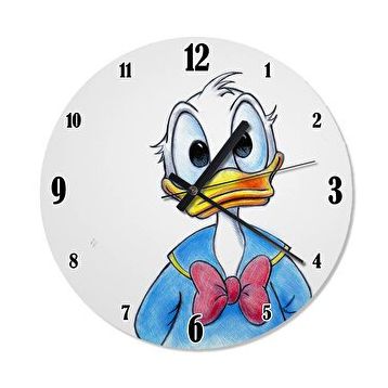 Cakasaat Donald Duck Çocuk Odası Duvar Saati