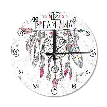 Cakasaat Dream Away Düş Yolu Ahşap Duvar Saati