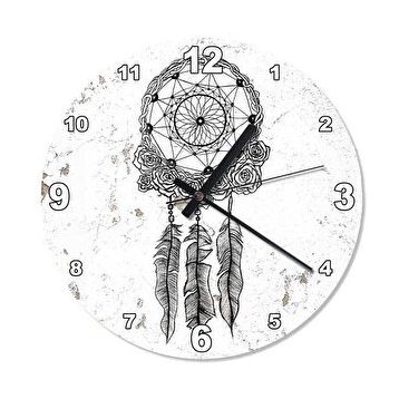 Cakasaat Dream Catcher Akarlı Duvar Saati