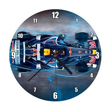 Cakasaat Formula 1 Redbull Team Duvar Saati