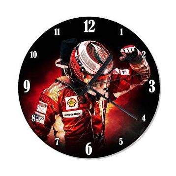 Cakasaat Formula 1 Sürücüsü Duvar Saati