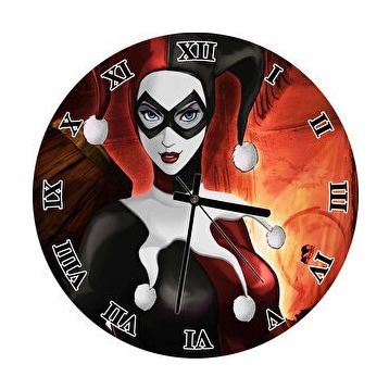 Cakasaat Harley Quinn Maskeli Duvar Saati