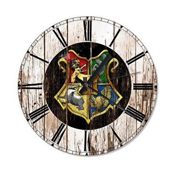Cakasaat Harry Potter Arma Baskılı Duvar Saati