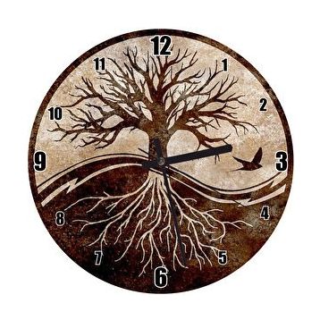 Cakasaat Hayat Ağacı Sanat Duvar Saati