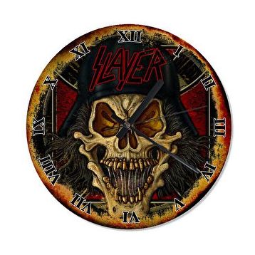 Cakasaat Heavy Metal Fügürü Şekilli Duvar Saati